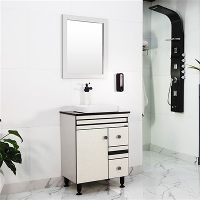 Vanity Mandi PVC Putih